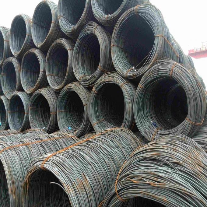6.5mm SAE 1008 Laag Koolstofstaalwalsdraad voor Bouwconstructie