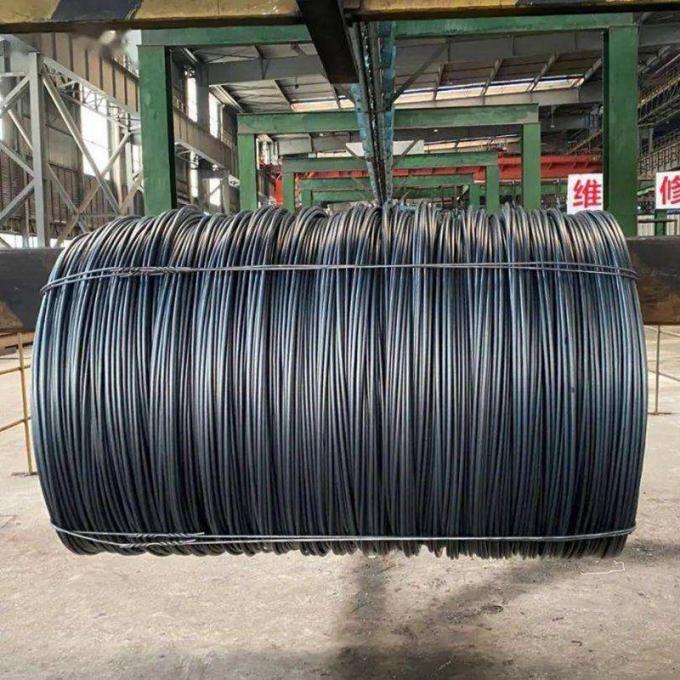 Staalwalsdraad in Rollen 5.5mm 7mm Laag Koolstofstaalwalsdraad